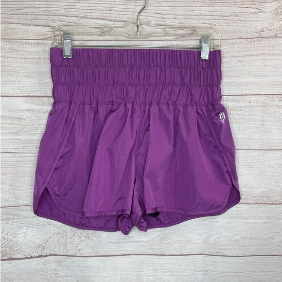 Free People Pants - Free People Movement The Way Home Purple Shorts Women’s Size Medium